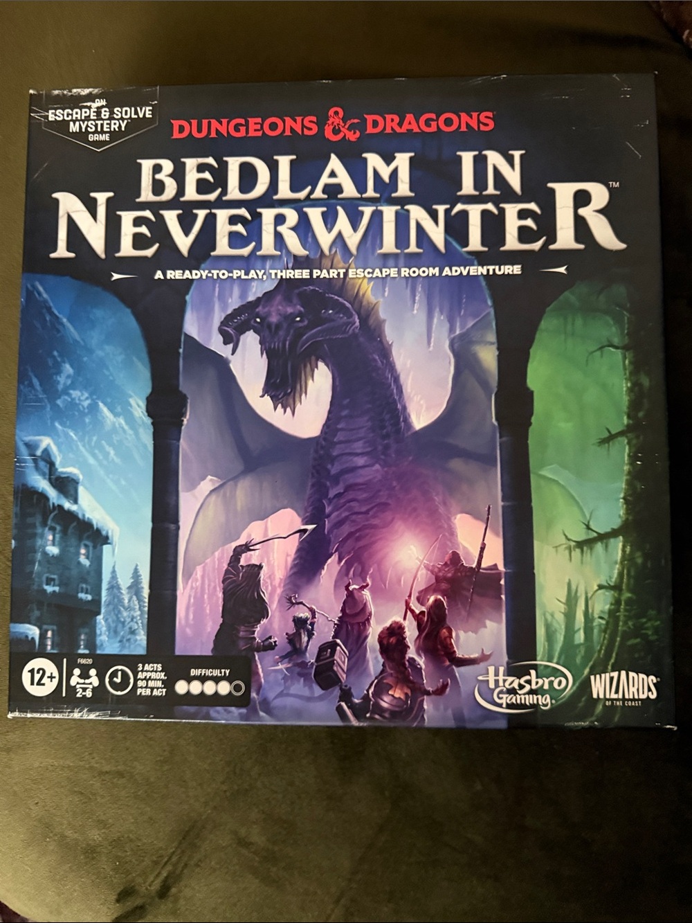 Dungeons & Dragons Bedlam in Neverwinter Board Game - Hasbro Gaming
